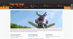Desktop Screenshot of playadelfuego.org